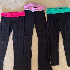 Aerie slim gym skinny and flare leggings size S
